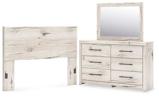 Lawroy Queen Panel Headboard, Dresser and Mirror