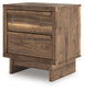 Chirason Two Drawer Night Stand