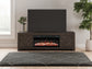 Cayboni 71" TV Stand with Electric Fireplace