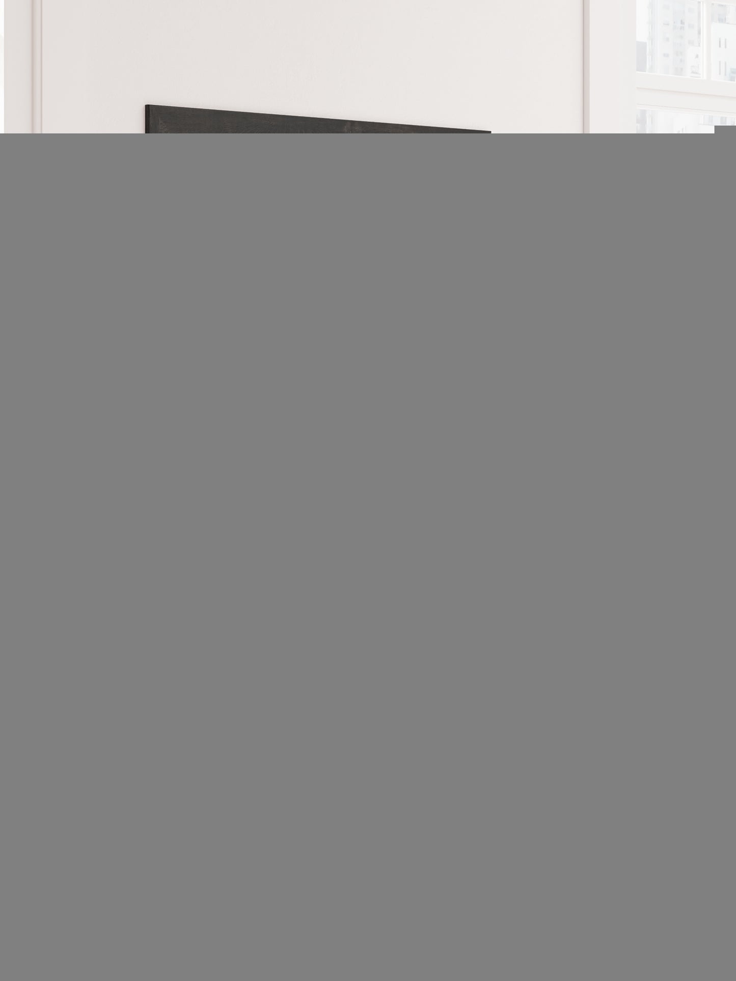 Hollivern Full Panel Bed with Storage with Mirrored Dresser and Nightstand