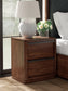 Dilenno King Canopy Bed with Mirrored Dresser and Nightstand