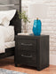 Hollivern Full Panel Bed with Mirrored Dresser and Nightstand