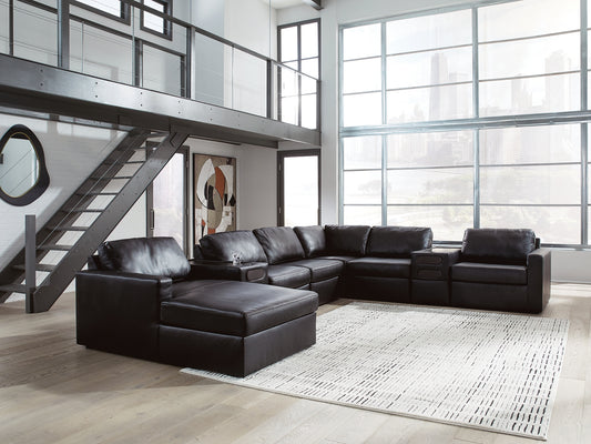 ModMax II 8-Piece Sectional with Chaise and Audio Consoles