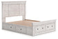 Makidern Queen Panel Storage Bed