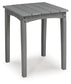 Cove Beach Square End Table
