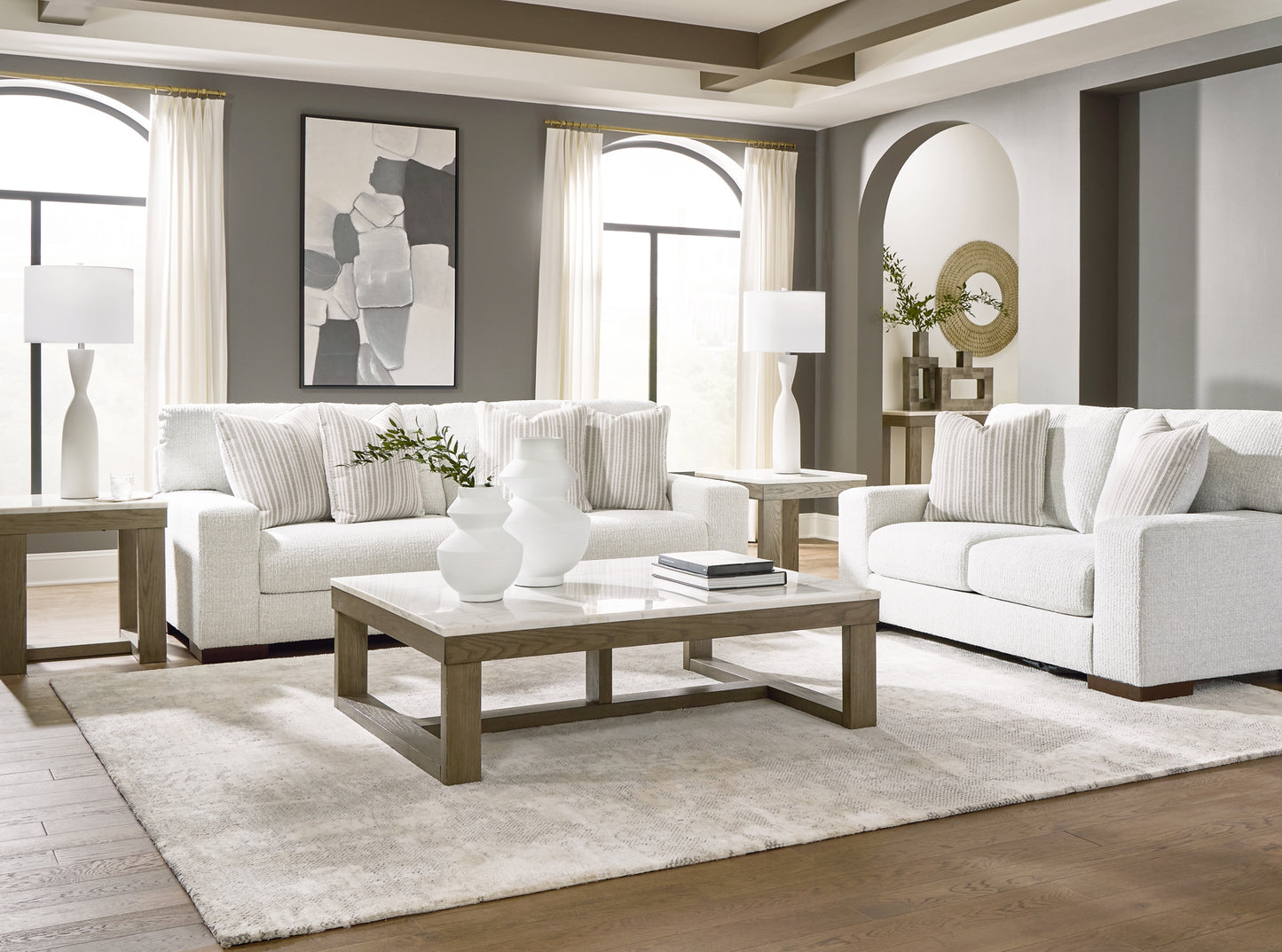 Hartside Sofa and Loveseat