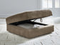 Camellia-Court Ottoman With Storage