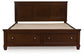 Danabrin King Panel Storage Bed, Dresser, Mirror and Nightstand