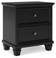 Lanolee Twin Panel Storage Bed, Dresser, Mirror and Nightstand