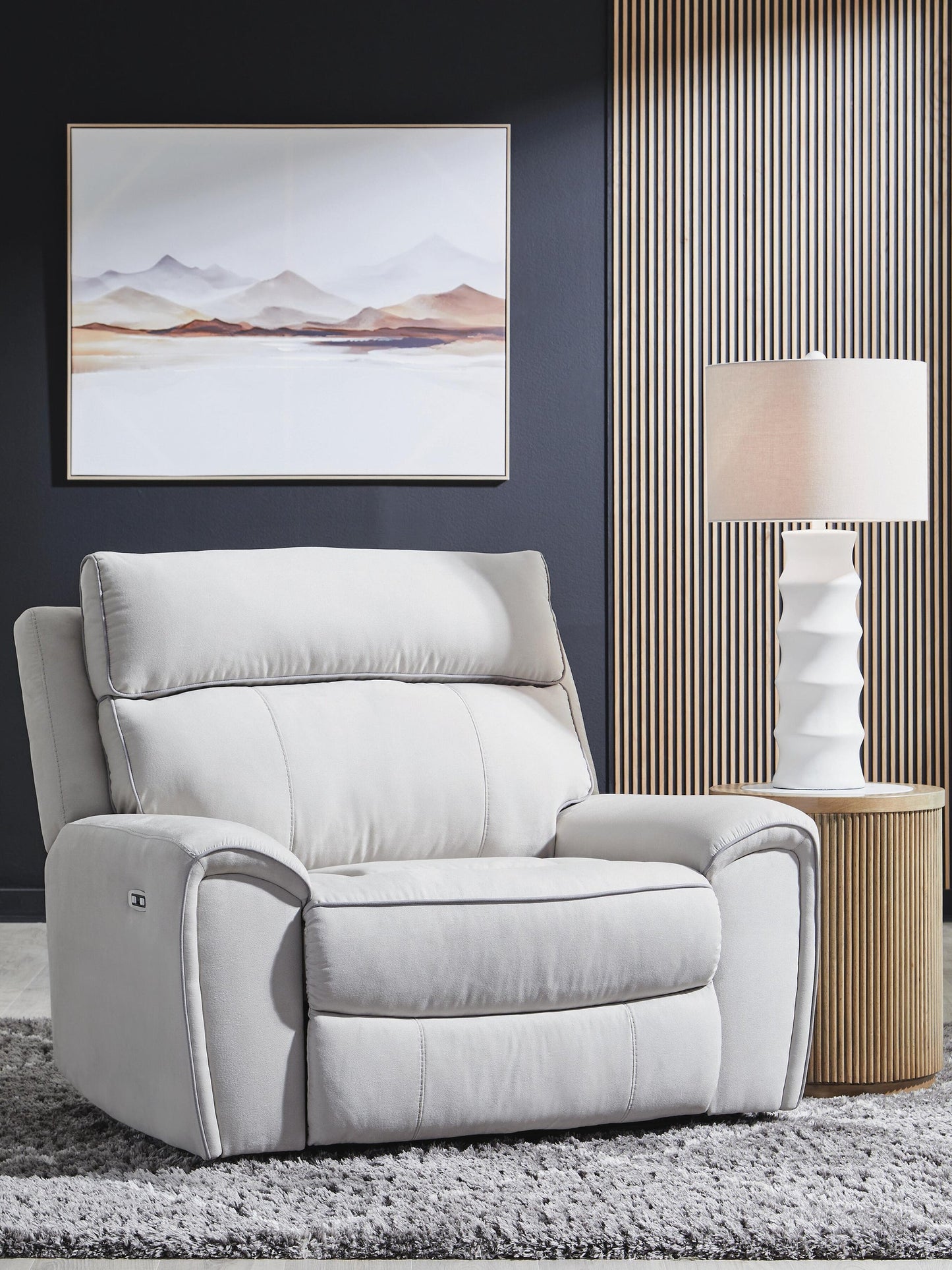 Social Pointe PWR Recliner/ADJ Headrest