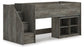 Frandern Twin Loft  Bed with Bookcase Storage