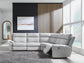 Social Pointe 5-Piece Power Reclining Sectional