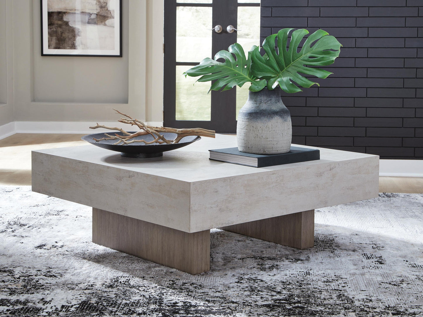 Jorlaina Square Cocktail Table