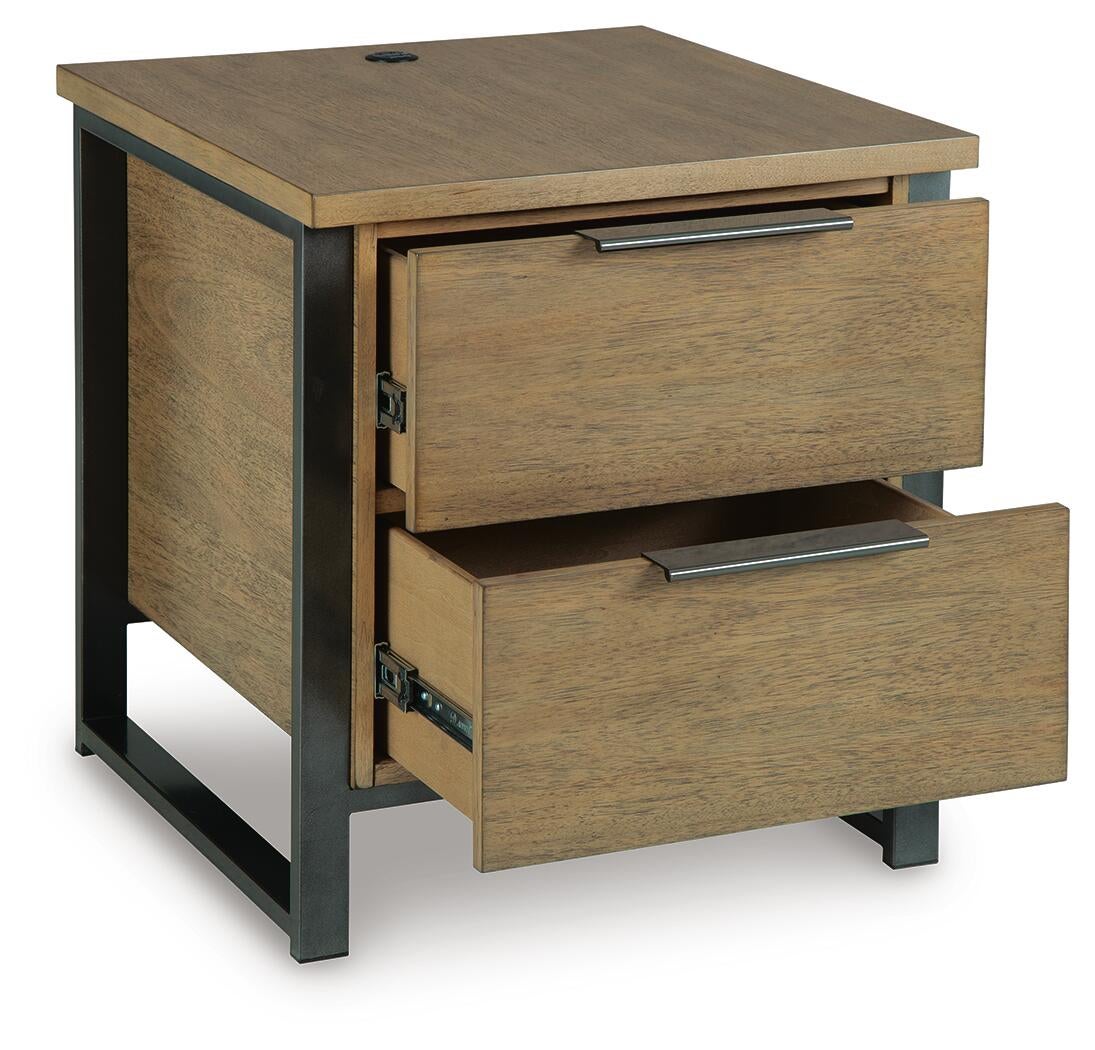 Montia Rectangular End Table