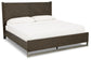 Arkenton King Panel Bed with Mirrored Dresser
