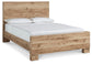 Hyanna King Panel Bed, Dresser, Mirror, Chest and Nightstand