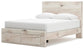 Lawroy Queen Panel Storage Bed, Dresser, Mirror, Chest and Nightstand