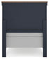 Landocken Twin Panel Bed, Dresser and Mirror