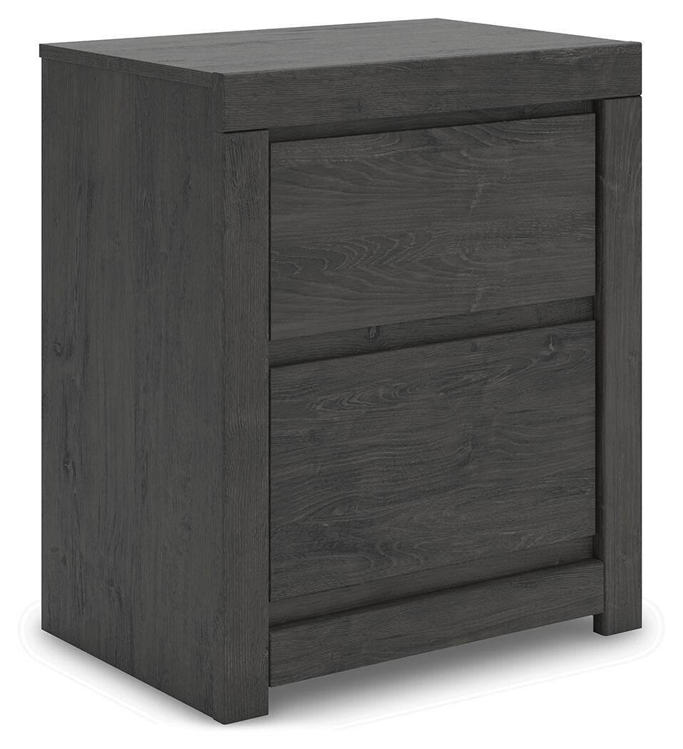 Fraluna King Panel Bed, Dresser, Mirror and Nightstand