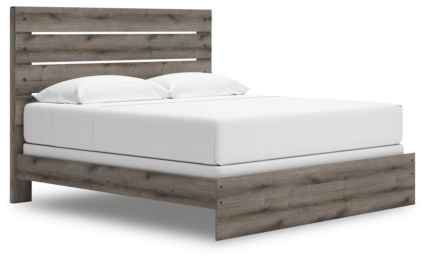 Graystorm King Panel Bed, Dresser and Mirror