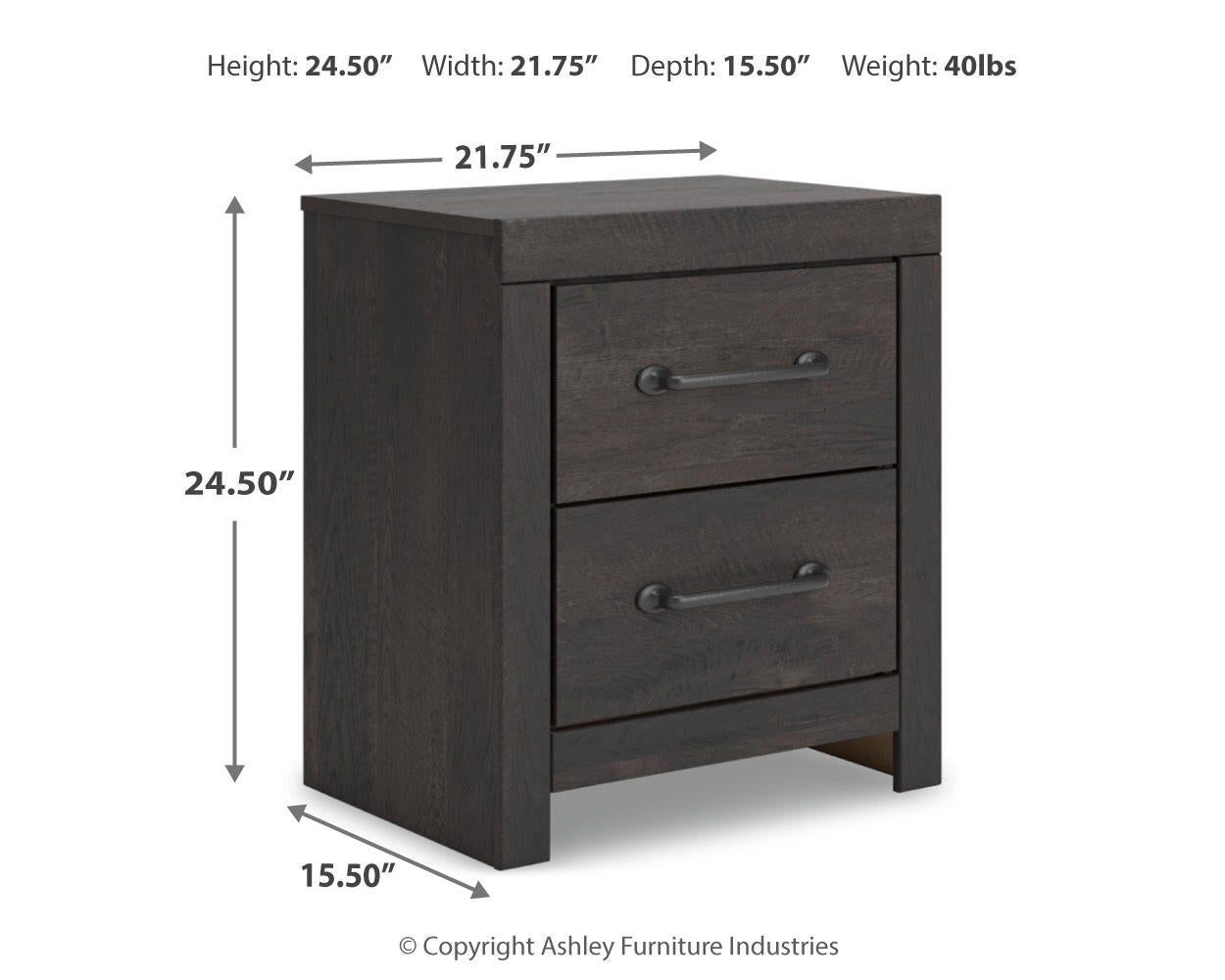 Hollivern Queen Panel Bed, Dresser, Mirror, Chest and Nightstand