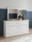 Bostwick Shoals Queen Panel Bed, Dresser, Mirror, Chest and Nightstand