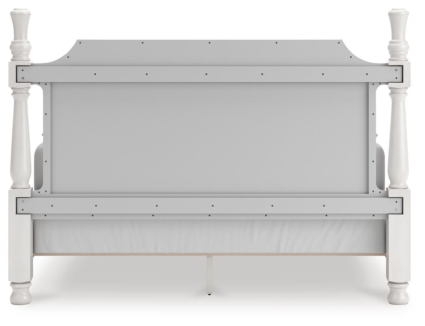 Rowlenstown King Poster Bed, Dresser, Mirror and Nightstand