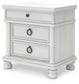 Rowlenstown California King Poster Bed, Dresser, Mirror and Nightstand