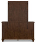 Danabrin California King Panel Storage Bed, Dresser, Mirror and Nightstand