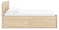 Onita Queen Panel Platform Bed with 2 Side Storage