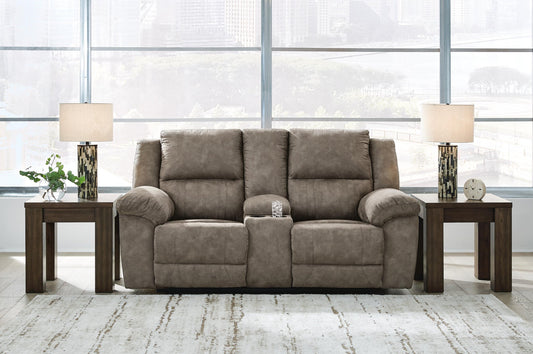 Laresview DBL Rec Loveseat w/Console