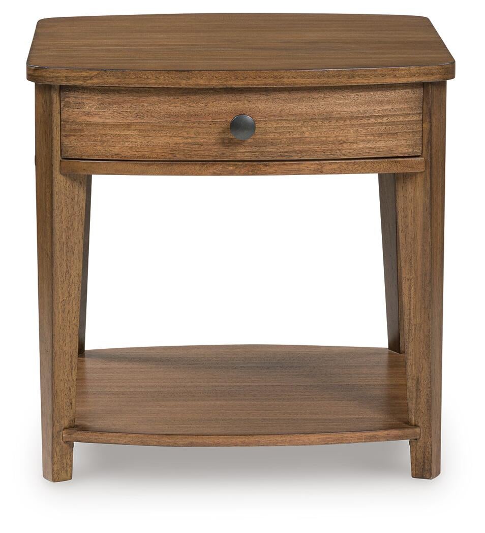 Burkbyer Rectangular End Table