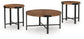 Crosstrail Occasional Table Set (3/CN)