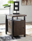 Vailbry Chair Side End Table