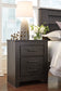 Brinxton Queen Panel Bed with Mirrored Dresser, Chest and Nightstand